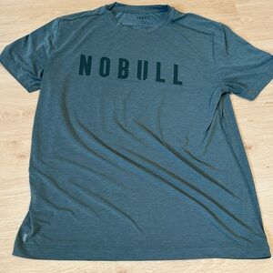 NOBULL Men's Teal Short Sleeve Tee